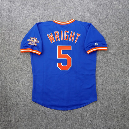 DW 1986 NYM Alternate Blue 25th Cooperstown Jersey