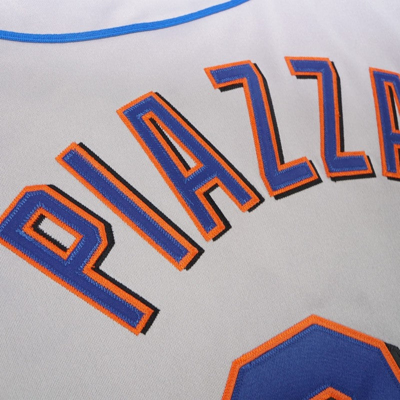 Mike Piazza 2002 New York Mets 2002 Baseball jersey retro stitched fan gear RTJ02117