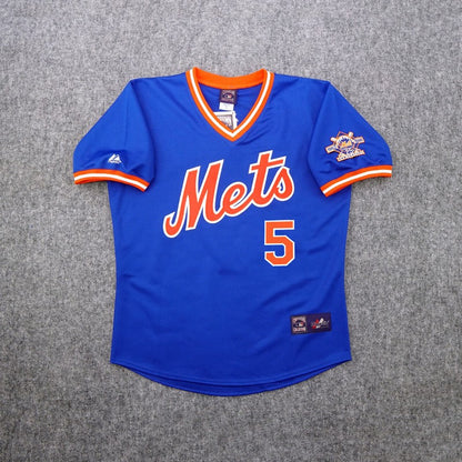 DW 1986 NYM Alternate Blue 25th Cooperstown Jersey