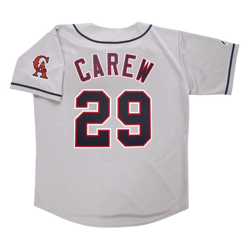Rod Carew California Angels Baseball jersey retro stitched fan gear RTJ02011