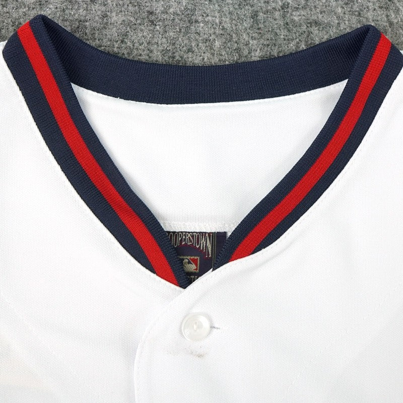GA CA Cooperstown Home White Throwback Jersey
