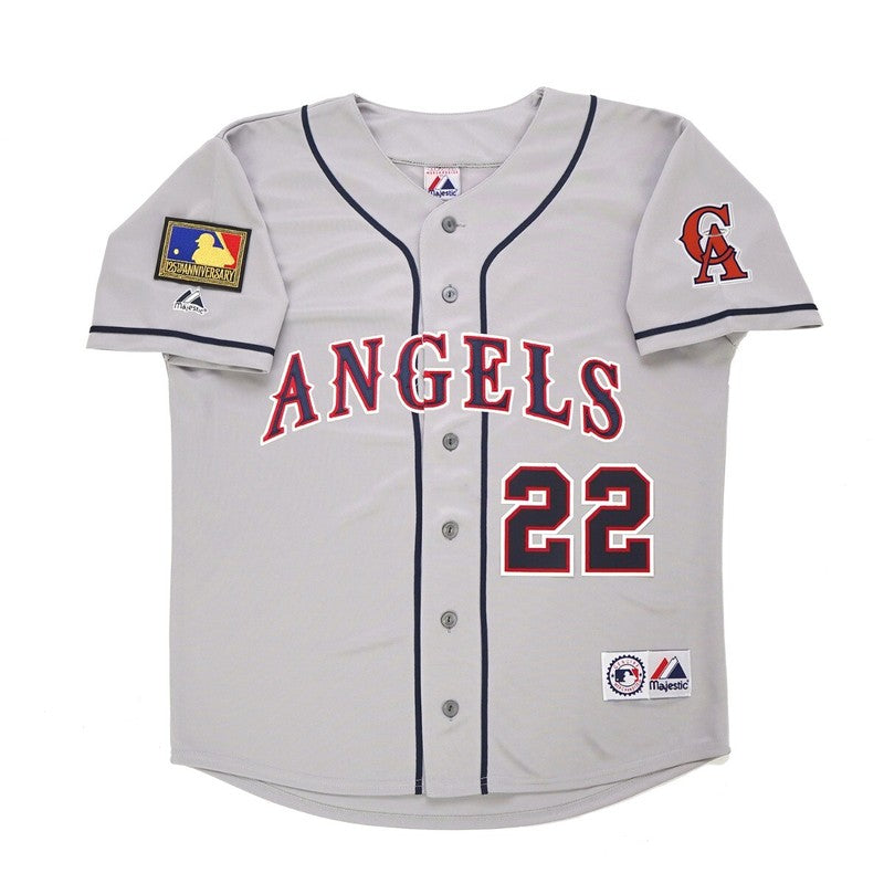 BJ 1994 CA Grey Road Jersey 125th Patch
