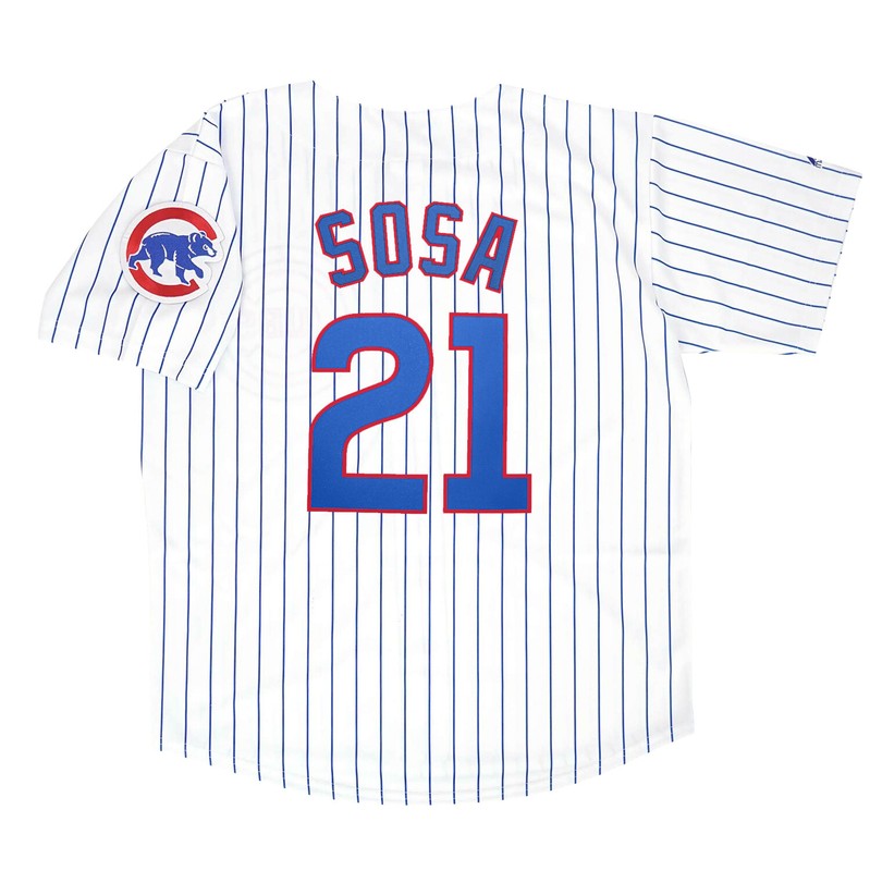 Sammy Sosa Chicago Cubs Baseball jersey retro stitched fan gear RTJ02197