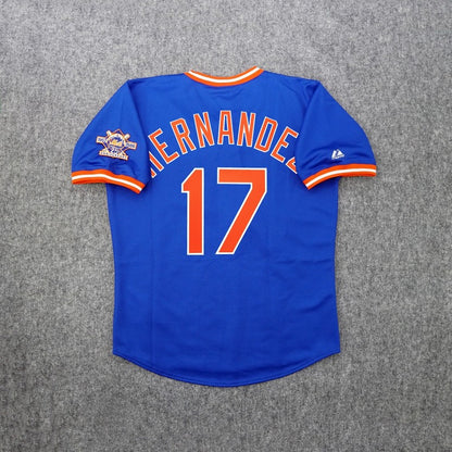 KH 1986 NYM Alternate Blue 25th Cooperstown Jersey