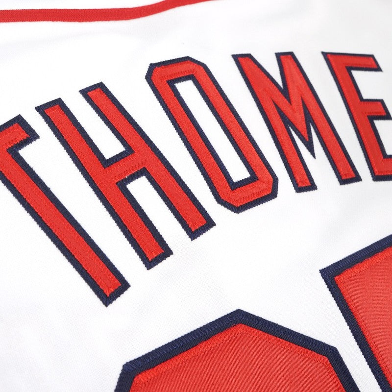 Jim Thome 1995 Cleveland Indians 1995 Baseball jersey retro stitched fan gear RTJ02242