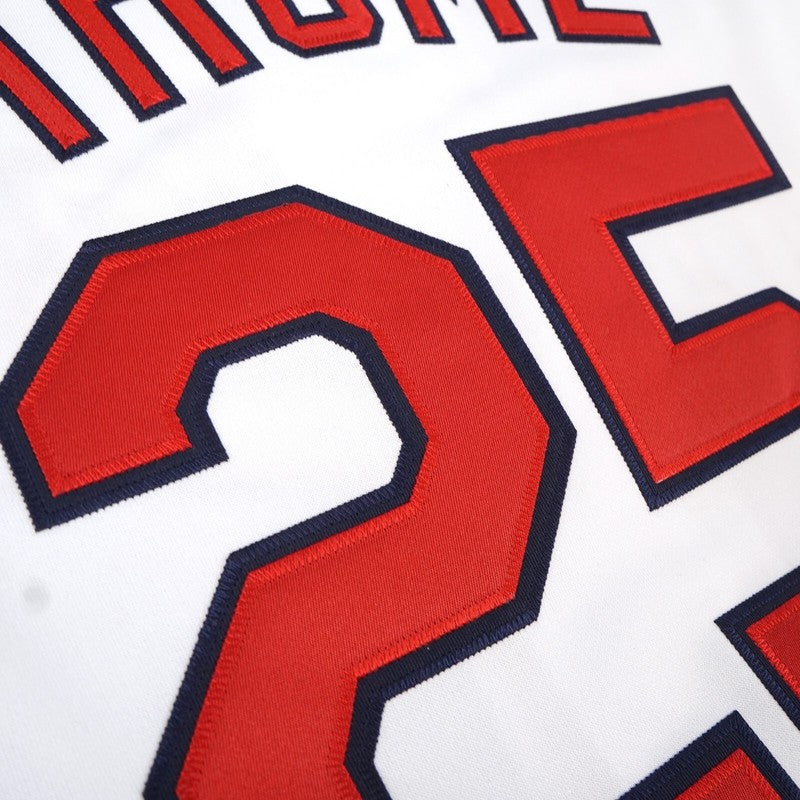 Jim Thome 1995 Cleveland Indians 1995 Baseball jersey retro stitched fan gear RTJ02242