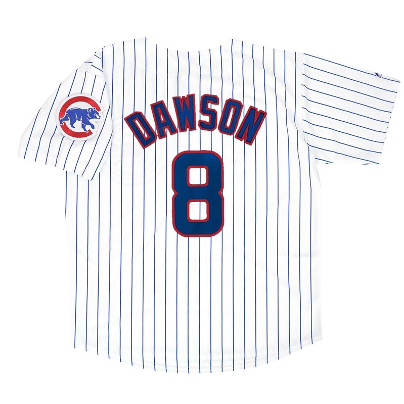 Andre Dawson Chicago Cubs Baseball jersey retro stitched fan gear RTJ02221
