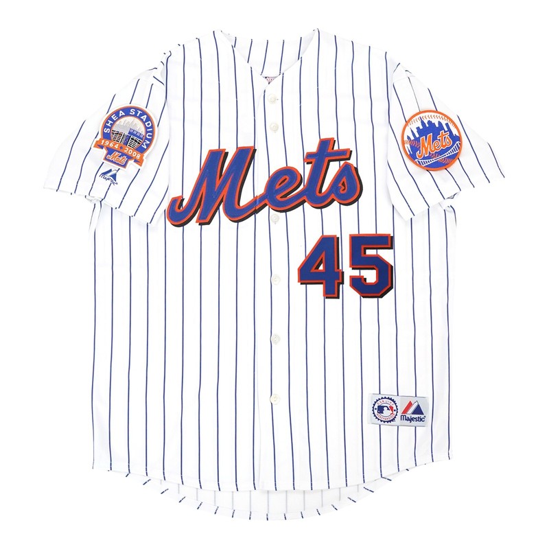 Pedro Martinez 2008 New York Mets 2008 Baseball jersey retro stitched fan gear RTJ02204