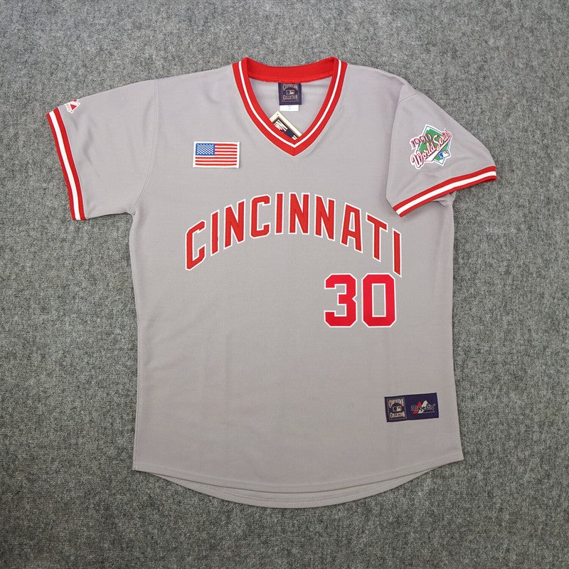 KG Sr 1990 CR WS Grey Cooperstown Jersey