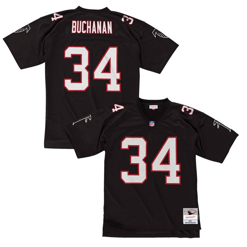 RB 1998 Atlanta Fancons Home Black Legacy Jersey