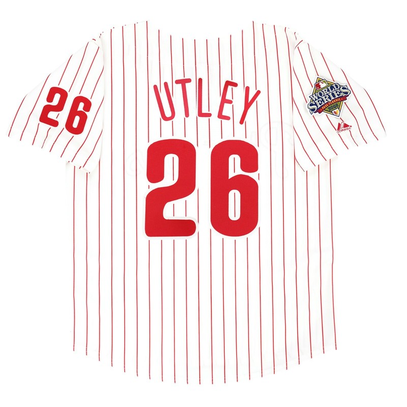Chase Utley 2008 Philadelphia Phillies 2008 Baseball jersey retro stitched fan gear RTJ02281