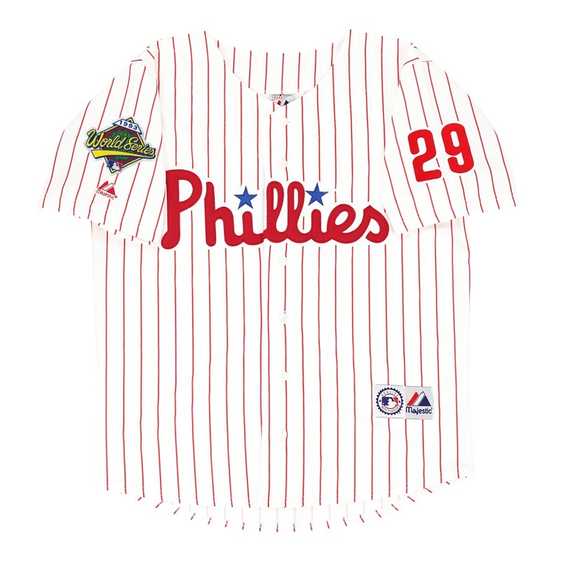John Kruk 1993 Philadelphia Phillies 1993 Baseball jersey retro stitched fan gear RTJ02273