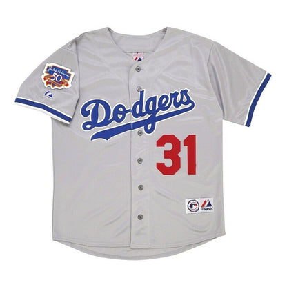 Mike Piazza 1997 Los Angeles Dodgers 1997 Baseball jersey retro stitched fan gear RTJ02097