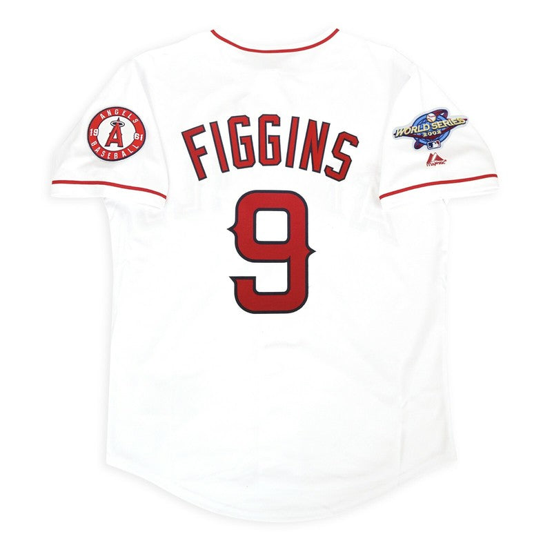 Chone Figgins Los Angeles Angels 2002 Baseball jersey retro stitched fan gear RTJ02060