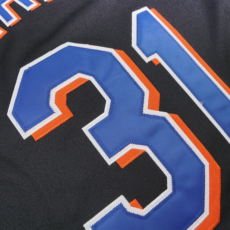 MP 2002 NYM 40th Anniversary Alternate Black Jersey