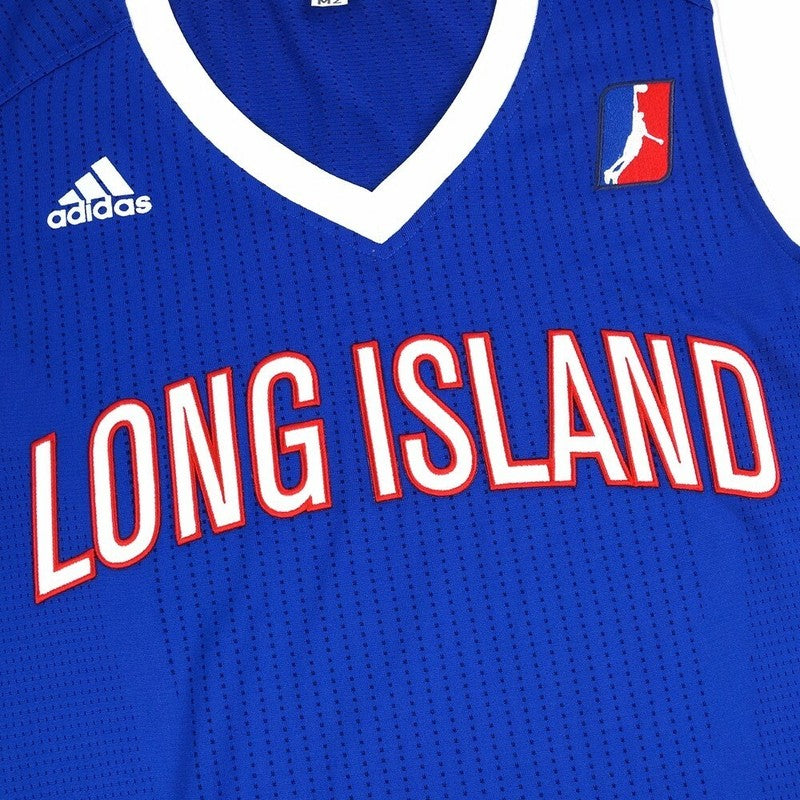 LI Nets On-Court Team Issued Pro Cut Blue Jersey