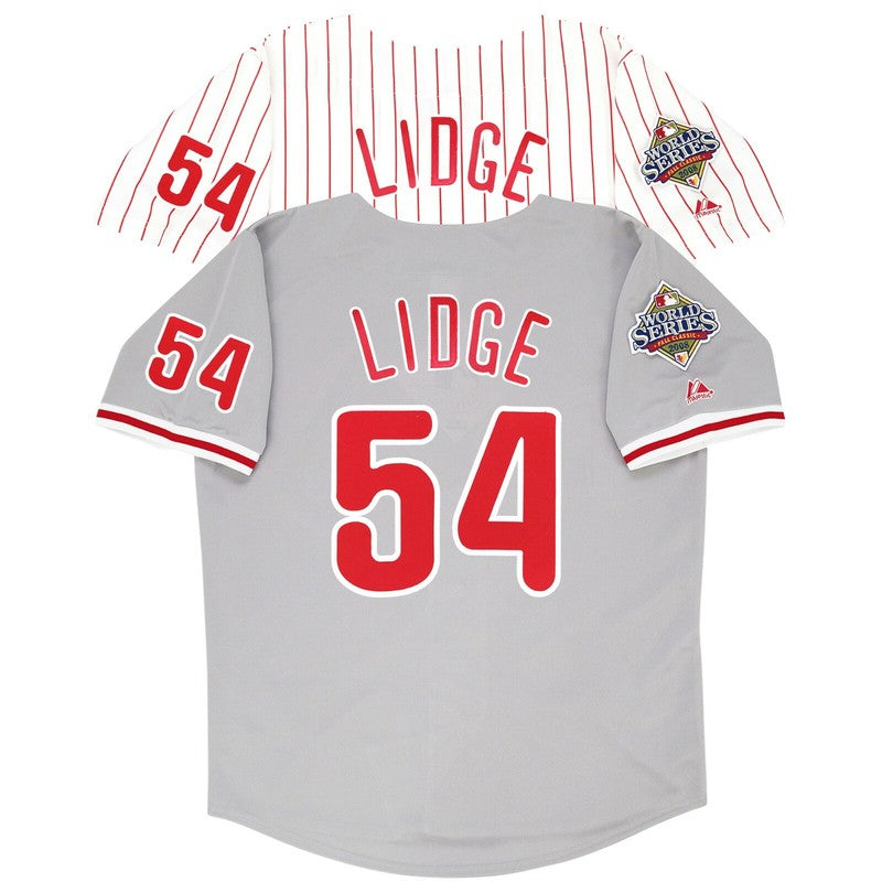 Brad Lidge 2008 Philadelphia Phillies 2008 Baseball jersey retro stitched fan gear RTJ02158