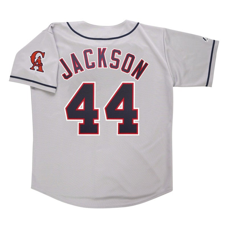 RJ CA Grey Road Throwback Jersey Team Patch