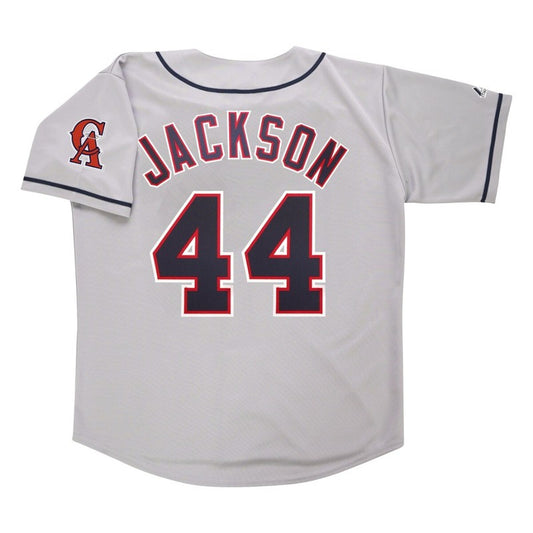 RJ CA Grey Road Throwback Jersey Team Patch