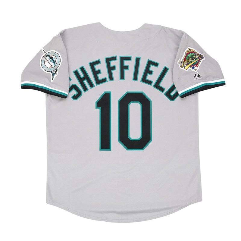 Gary Sheffield 1997 Florida Marlins 1997 Baseball jersey retro stitched fan gear RTJ02293