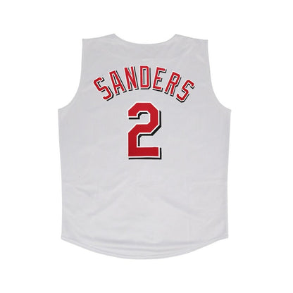 Deion Sanders 2001 Cincinnati Reds 2001 Baseball jersey retro stitched fan gear RTJ02138