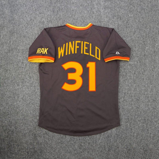 DW 1984 SDP Cooperstown Brown Throwback Jersey