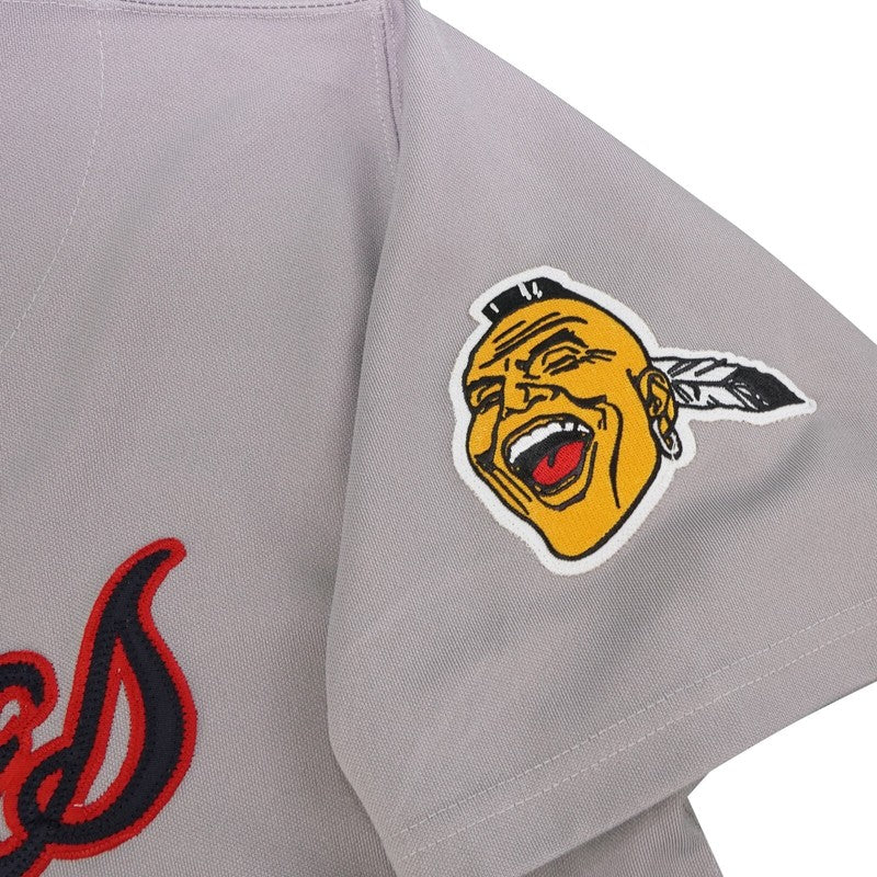 AB 1969 Cooperstown Grey Road Jersey 100th Patch
