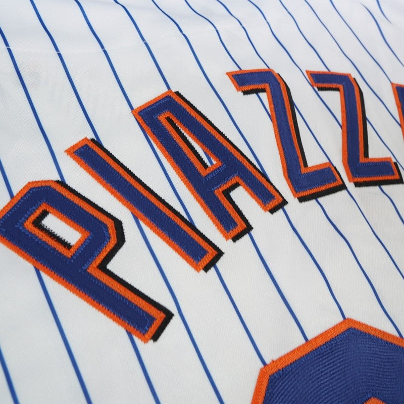 MP 2002 NYM 40th Anniversary Home White Jersey