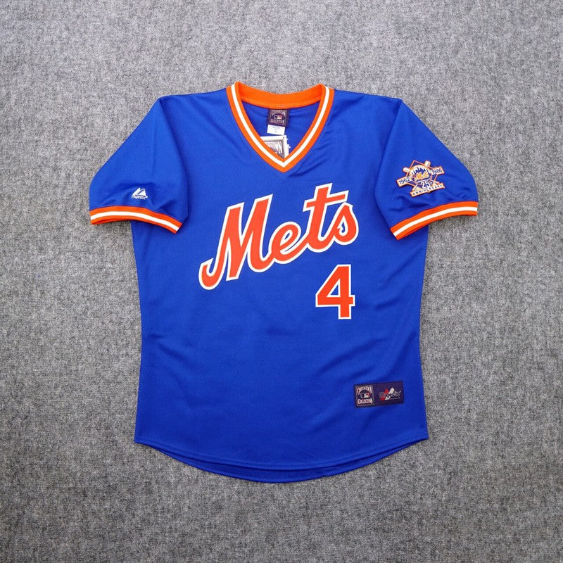 LD 1986 NYM Alternate Blue 25th Cooperstown Jersey