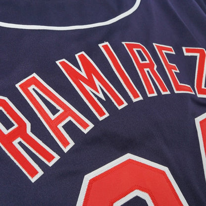Manny Ramirez 1995 Cleveland Indians 1995 Baseball jersey retro stitched fan gear RTJ02291