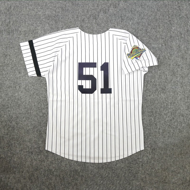 Bernie Williams 1996 New York Yankees 1996 Baseball jersey retro stitched fan gear RTJ02280