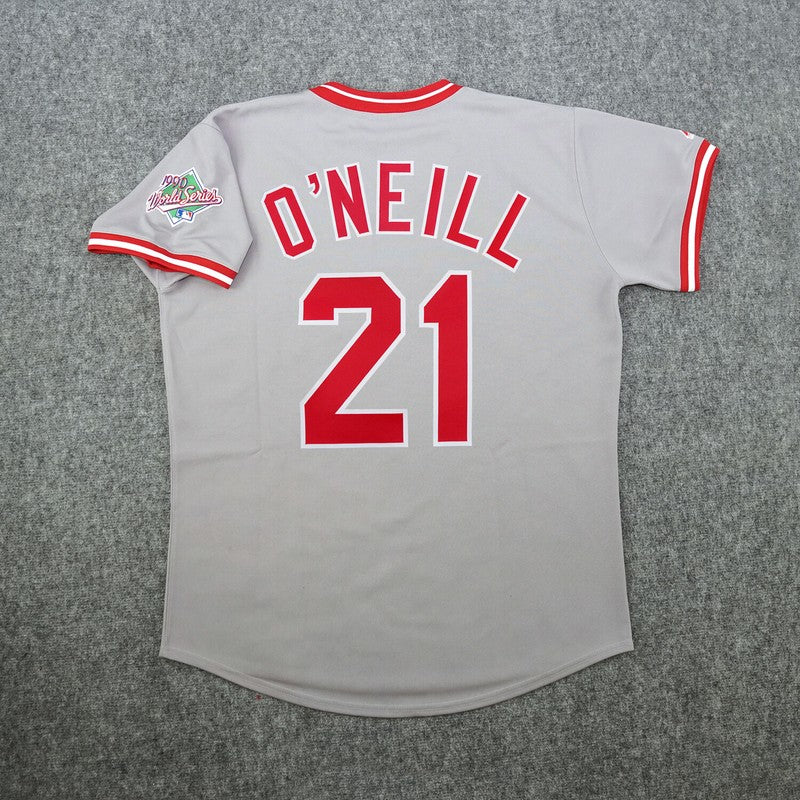 PO 1990 CR WS Grey Cooperstown Jersey