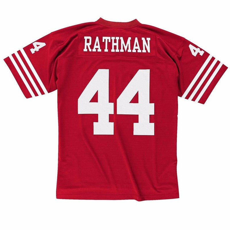 Tom Rathman 1990 San Francisco 49ers 1990 Baseball jersey retro stitched fan gear RTJ02167