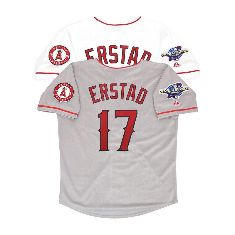 Darin Erstad Los Angeles Angels 2002 Baseball jersey retro stitched fan gear RTJ02009