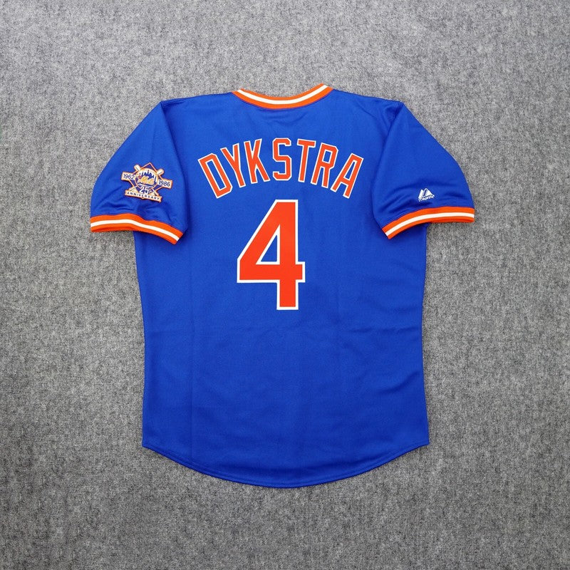 Lenny Dykstra 1986 New York Mets 1986 Baseball jersey retro stitched fan gear RTJ02246