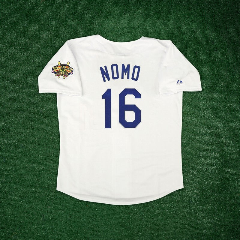 HN 1996 LAD 30th Anniv. Cooperstown Home White Jersey
