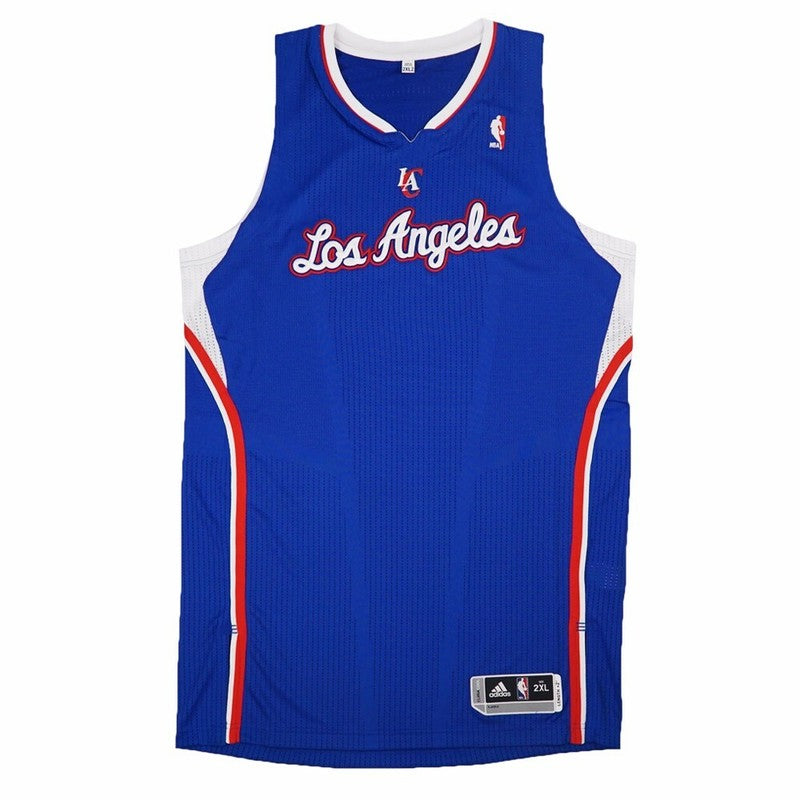 LAC On-Court Team Issued Pro Cut Blue Jersey