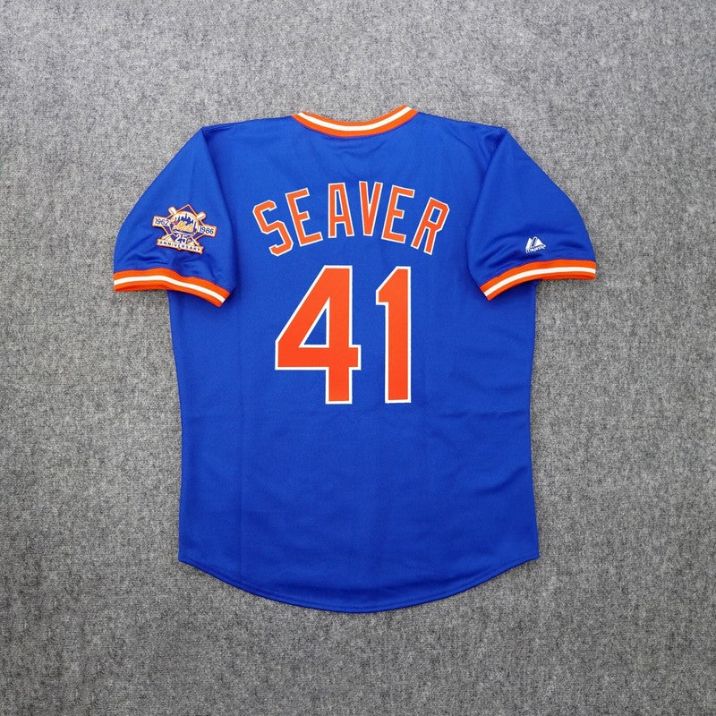 Tom Seaver 1986 New York Mets 1986 Baseball jersey retro stitched fan gear RTJ02202