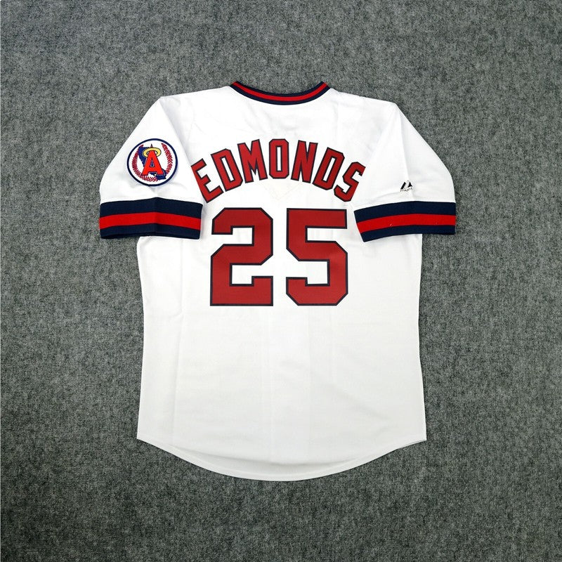 JE CA Cooperstown Home White Throwback Jersey
