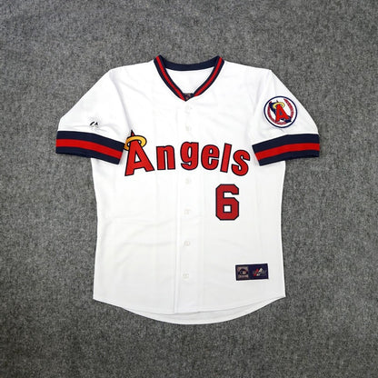 J T Snow California Angels Baseball jersey retro stitched fan gear RTJ02007