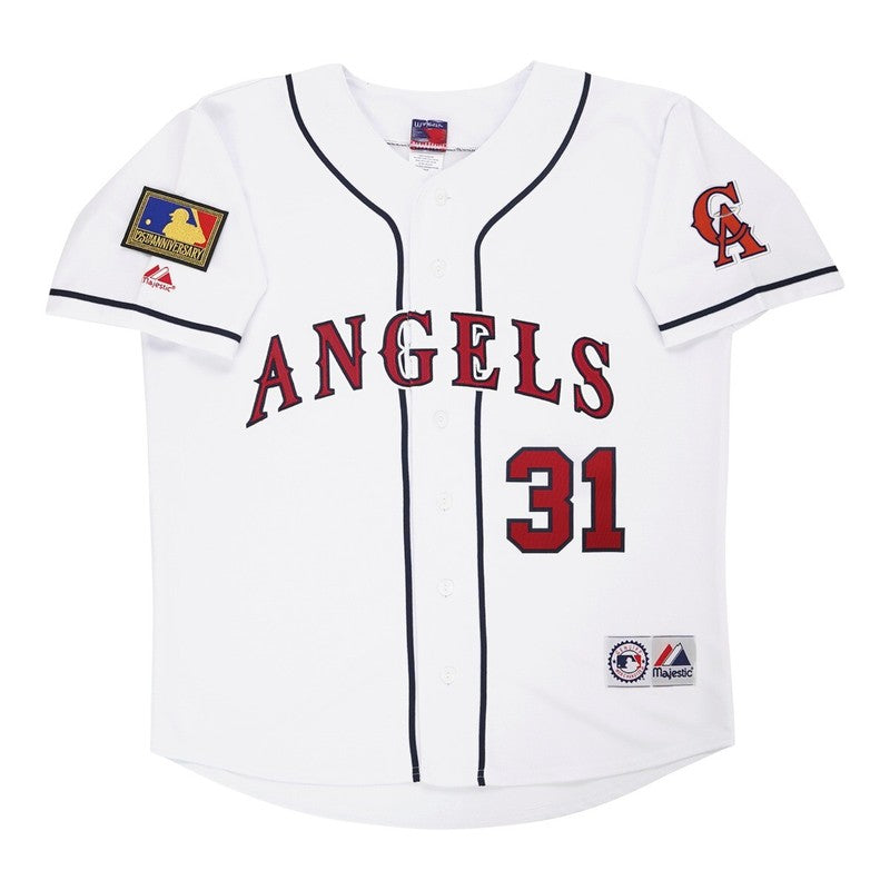 CF 1994 CA Home White Jersey 125th Patch