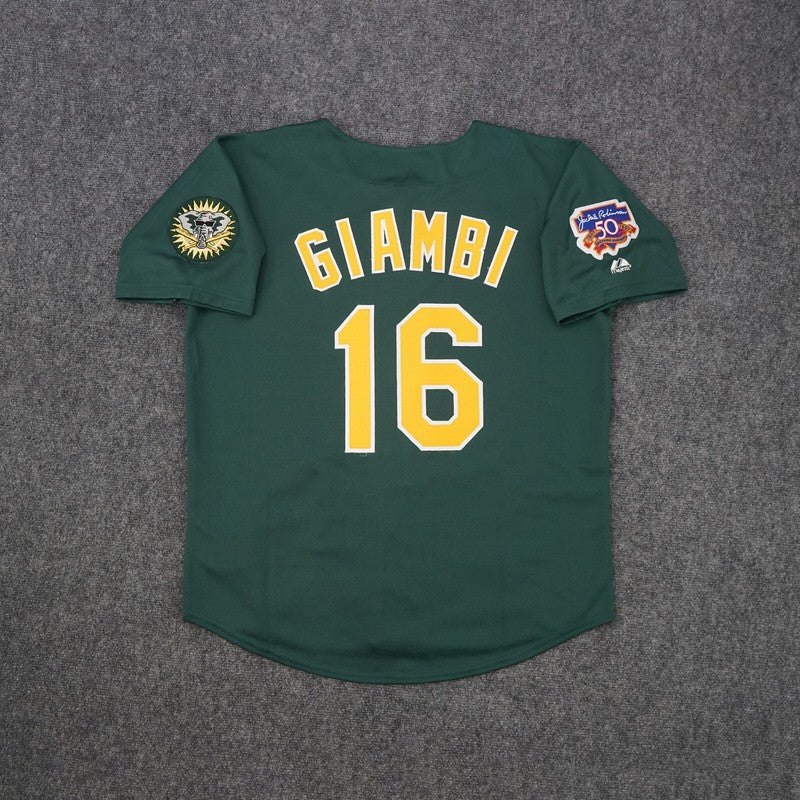 Jason Giambi 1997 Oakland Athletics 1997 Baseball jersey retro stitched fan gear RTJ02277