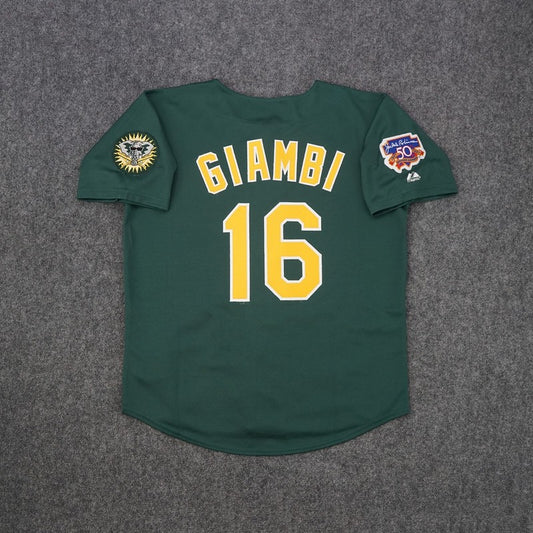 JG 1997 OA Alternate Green Jersey Jackie 50th Patch