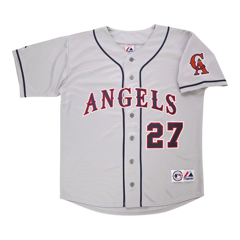 Mike Trout California Angels Baseball jersey retro stitched fan gear RTJ02171