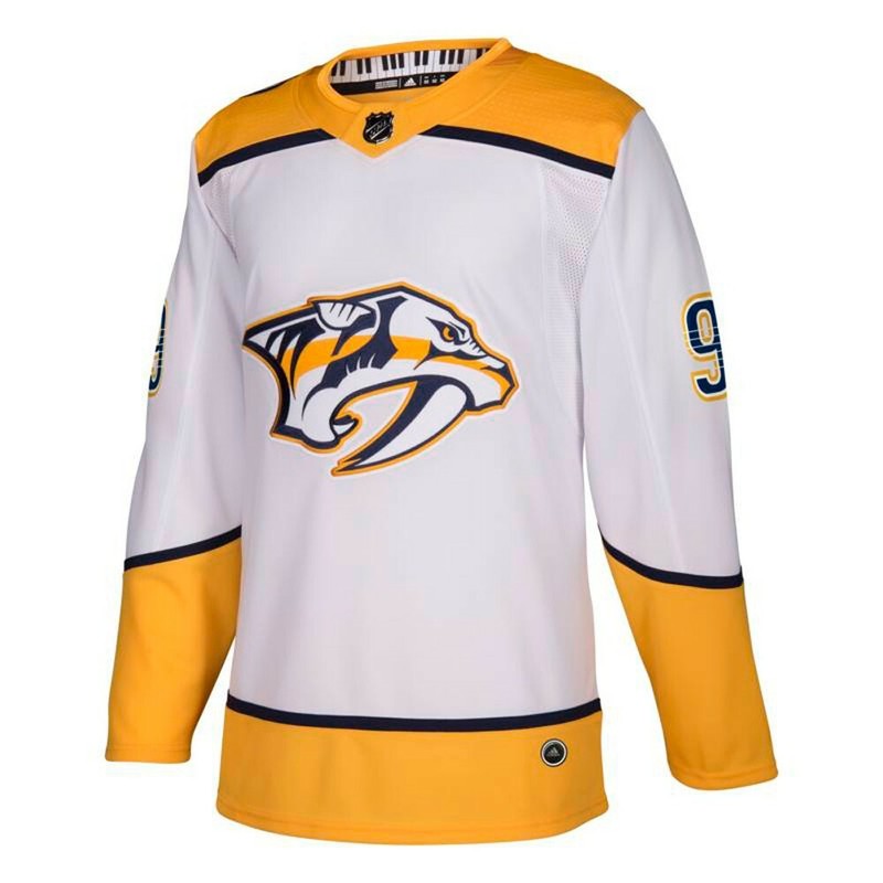 FF Nashville Predators White On-Ice Pro Jersey