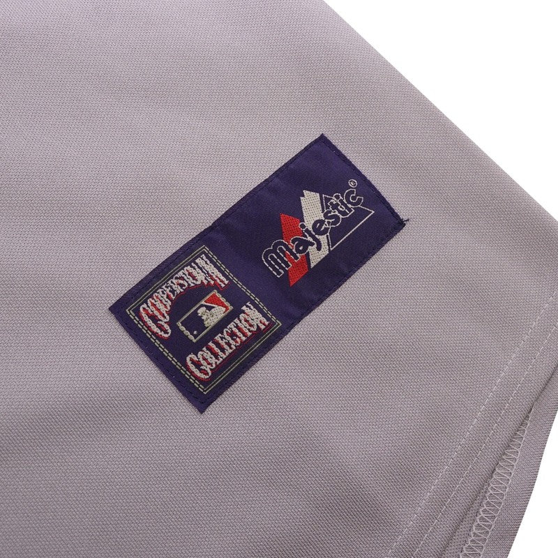 AB 1969 Cooperstown Grey Road Jersey 100th Patch