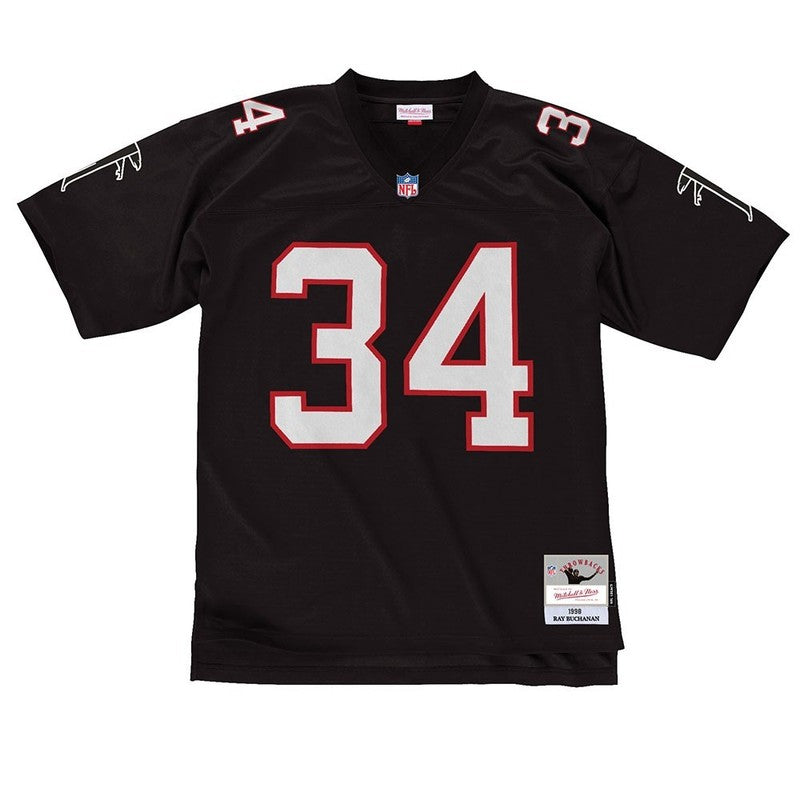 RB 1998 Atlanta Fancons Home Black Legacy Jersey