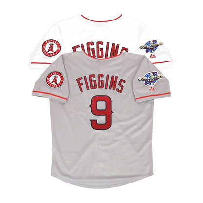 Chone Figgins Los Angeles Angels 2002 Baseball jersey retro stitched fan gear RTJ02060