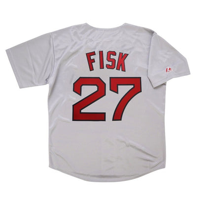 Carlton Fisk Boston Red Sox Baseball jersey retro stitched fan gear RTJ02191