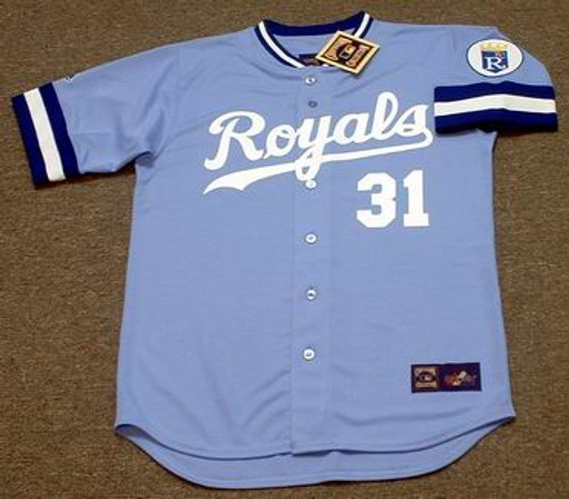 Bret Saberhagen Kansas City Royals 1985 Baseball jersey retro stitched fan gear RTJ01631